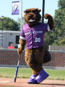 Bluffton University's new Beaver mascot