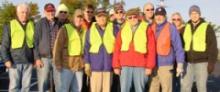 Lions involved in Saturday's cleanup