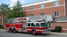 Bluffton ladder truck