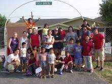 Bluffton students spent time with children in south Texas during their cross-cultural experience in San Antonio.