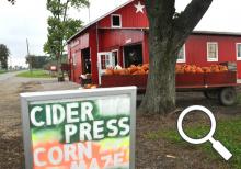Suter's cider press and corn maze