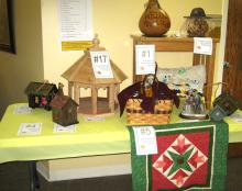 Some of the auction items