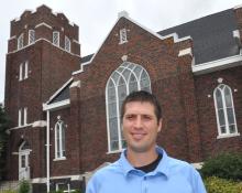 Bryant Miller, pastor of First United Methodist Church