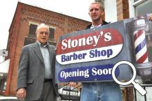 Craig Stone will open Stoney's Barbershop in mid-March