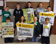 Middle school Student Senate members