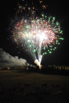 Fireworks from a previous Freedom Fest'
