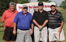 Golf scramble winning team