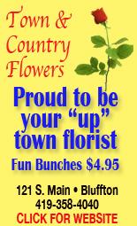 Town and Country Flowers advertisement on The Icon