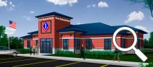 Artist rendering of First National Bank's Findlay West banking center