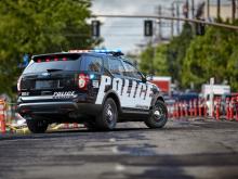 2014 Ford police interceptor vehicle