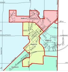 Bluffton's new voter map