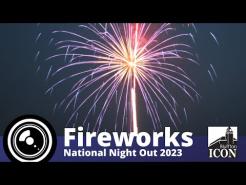 2023 Fireworks following Bluffton-Pandora National Night Out